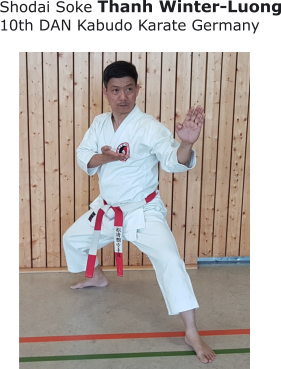Shodai Soke Thanh Winter-Luong 10th DAN Kabudo Karate Germany